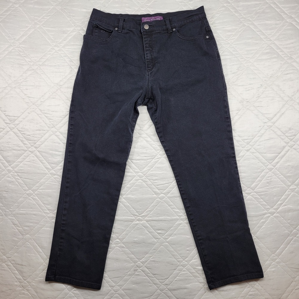Gloria‎ Vanderbilt black jeans size 14 short
